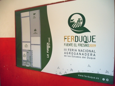 Visita a la Feria FERDUQUE en Fuente el Fresno 2019